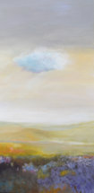 "Blaue Wolke", Acrylmischtechnik, 50 x 100 cm