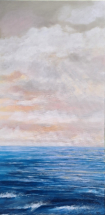 "Ocean", Acrylmischtechnik, 50 x 100 cm